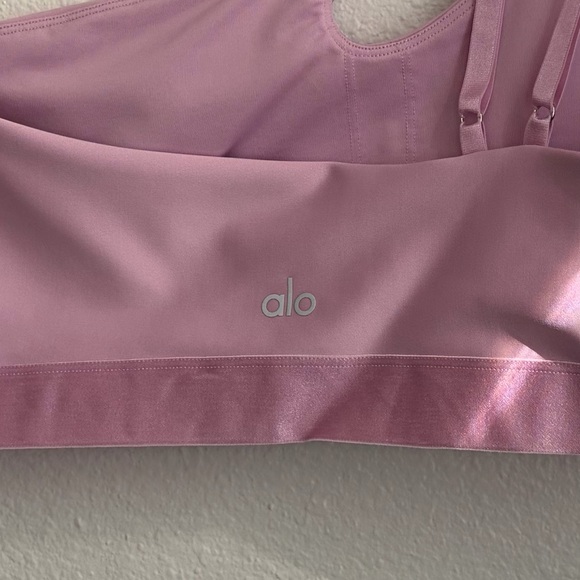 ALO Yoga Airlift All Nighter One Shoulder Sports Bra - Picture 5 of 8